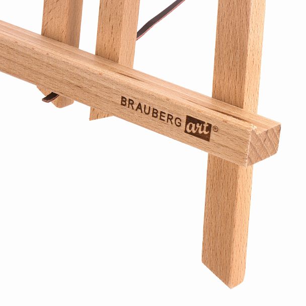 Мольберт настольный из бука 21х26х36 см, высота холста до 40 см, лакированный, BRAUBERG ART CLASSIC, 192254 - Вид 7