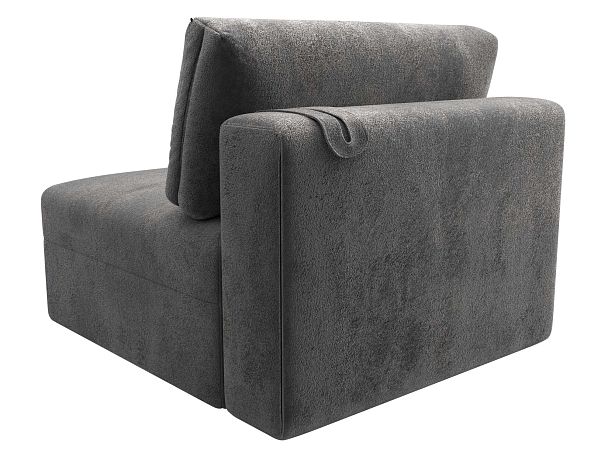 Модуль диван Лига-060 НПБ Велюр серый - Вид 5