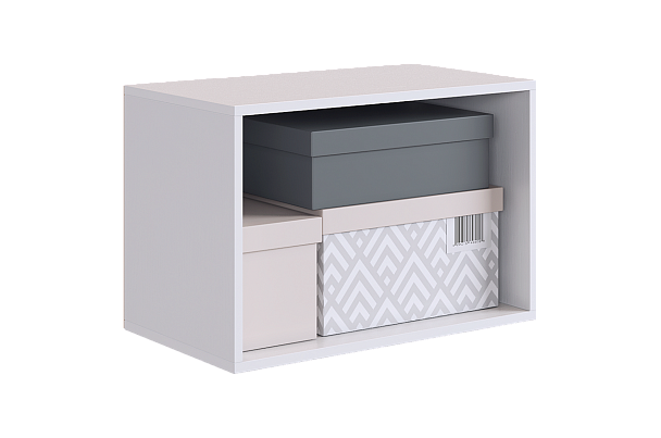 Антресоль двухдверная L600 Баско 173624.2552 - Вид 6