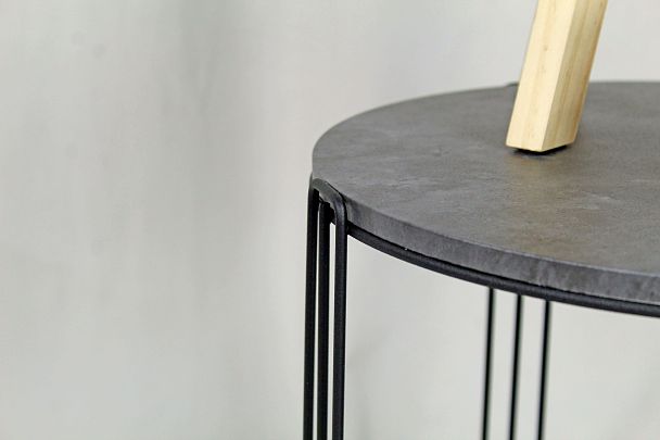 Столик кофейный Sheffilton SHT-CT33 черный муар/мокрый асфальт - Вид 6