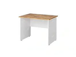 TANDEM RTD024-100-ME Стол прямоугольный ун-й 1000х700х750 Таксония медовая/Белый - Фото предпросмотра