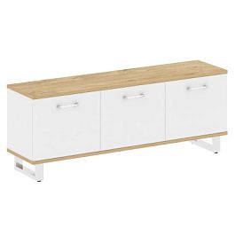 Шифт Греденция большая SK.GR-B Тиквуд Светлый/Белый Бриллиант 1797*450*680 - Фото предпросмотра