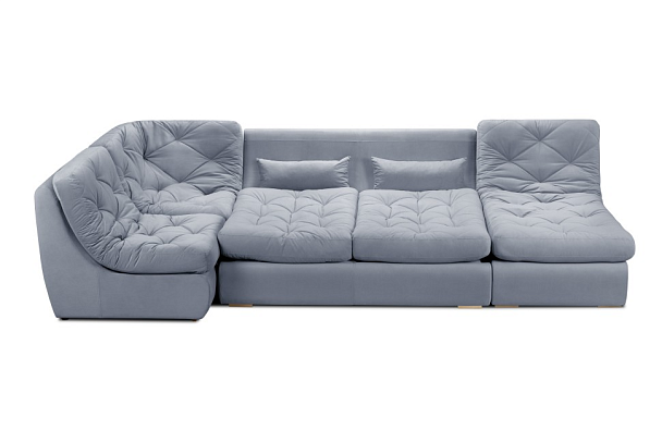 Диван «Борнео» П-образный серый - Вид 4