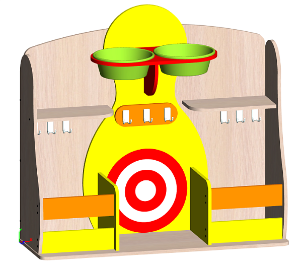 Спорт уголок Кегля МСП-010 - Вид 2