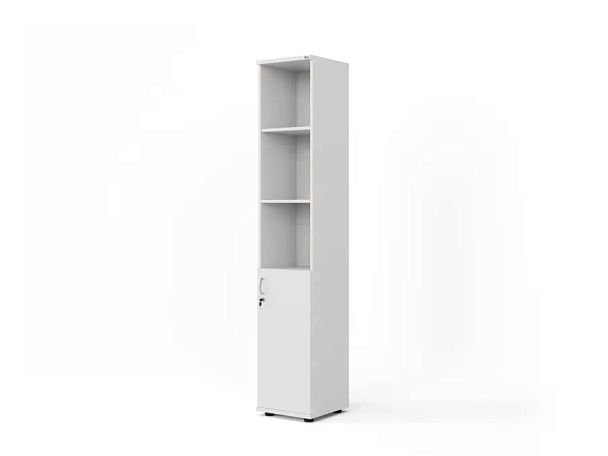 ЛАЙТ / LIGHT RLG031-35x35 Шкаф комбинированный 35x35x183 Белый - Вид 1