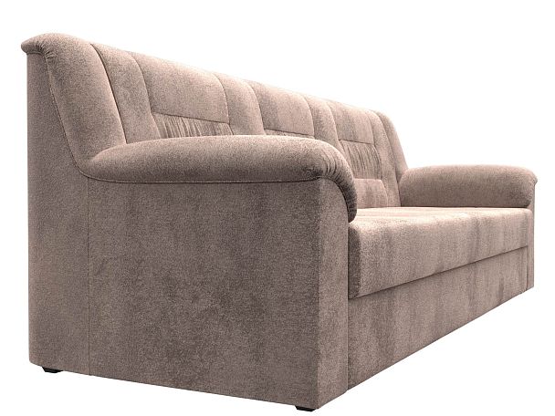 Диван прямой Карелия Велюр бежевый - Вид 3