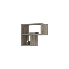 Эдинбург Стеллаж СТЛ-01 (0,500х0,510х0,350) дуб крафт серый - Фото предпросмотра