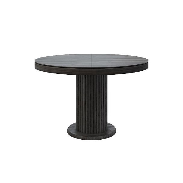 Стол Denver 110+40, круглый раздвижной, шпон - Вид 1