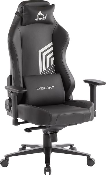 Геймерское кресло Everprof Hanzo Экокожа Черный - Вид 1