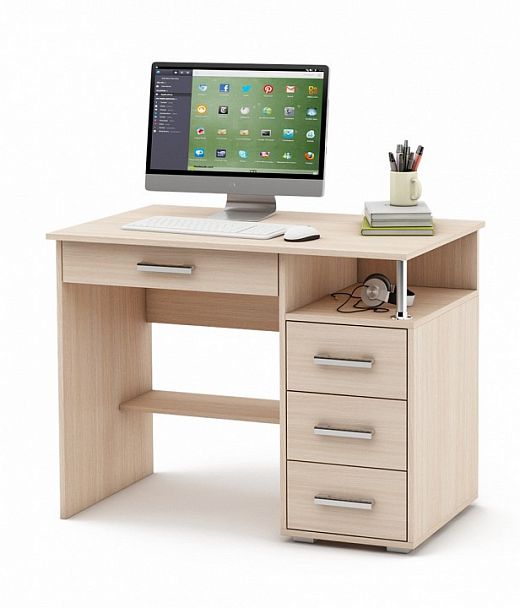 Стол письменный Амбер-3Я - Вид 1