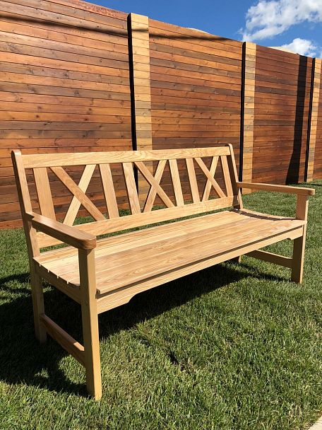 Скамья 3х местная Больмен - Вид 2