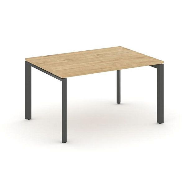 Style Project Next Стол переговорный SN-59P.SPRG-003.3 Тиквуд Светлый/Металл Антрацит 1380*980*750 - Вид 1