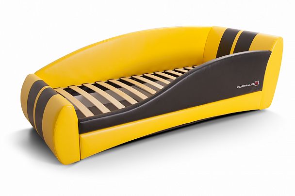 Кровать "Формула-Мини" жёлтый - Вид 2