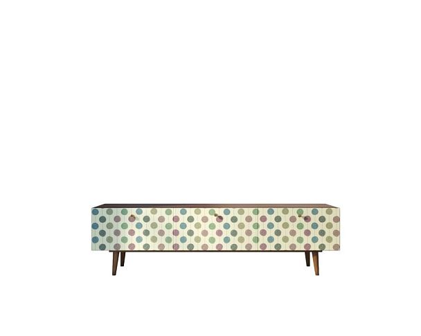 Комод Berber с ящиками низкий под TV принт 24 арт BB19/Print_24 - Вид 1