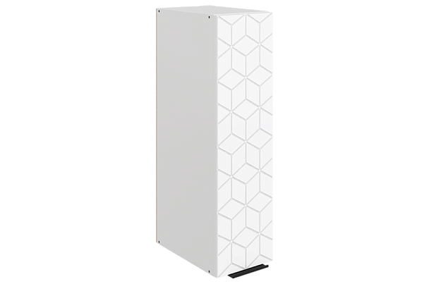 Стоун Шкаф навесной L200 Н720 (1 дв. гл.) с фрезеровкой 23.15.02.1844  - Вид 1