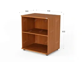 UNITY РШ-12Г ВИШНЯ Стеллаж открытый Прямой 730х550х832 - Фото предпросмотра