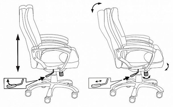 Кресло для руководителя CH-868N - Вид 5