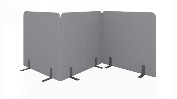 Экран боковой Pin-up 73x2,7x52 серый - Вид 8