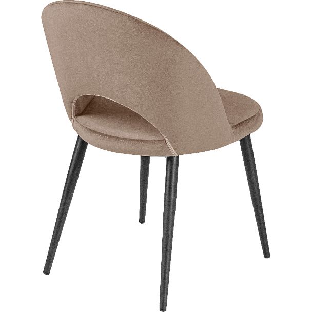 Комплект кухонных стульев Рэди латте велюр/черный, 3 шт. - Вид 4