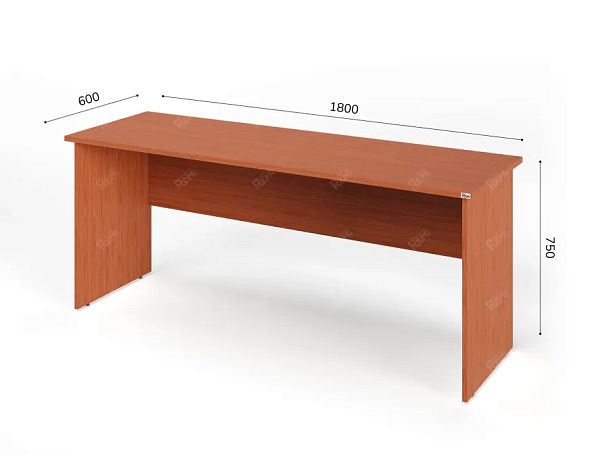 ЛАЙТ / LIGHT RLG001-18х6 Прямоугольный стол 180x60x75 Орех Итальянский - Вид 2