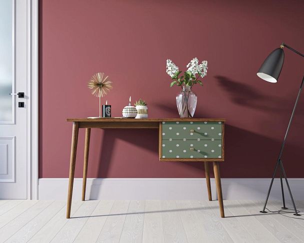 Стол рабочий Berber принт 12 с одной тумбой арт BB20/Print_12 - Вид 4