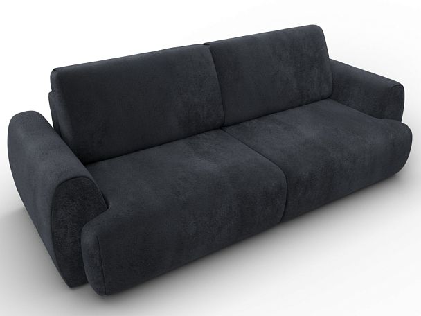 Диван прямой Лига-115 НПБ Велюр серый - Вид 6