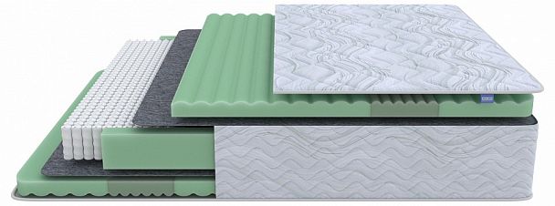 Матрас односпальный Green Comfort M 1900x900 - Вид 1