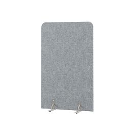 Перегородка акустическая прямая Everprof EVO Acoustic на опорах 1000х28х1600 Ткань Kiton 06 - Фото предпросмотра