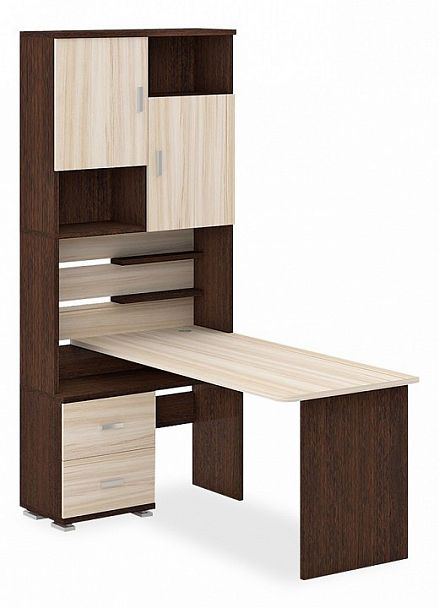 Стол компьютерный Домино СР-720/160 Венге/Карамель левый - Вид 1