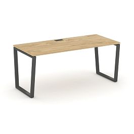 Style Project Direct Direct Стол письменный SN-6T2.SR-013.M Тиквуд Светлый/Металл Антрацит 1380*700*750 - Фото предпросмотра