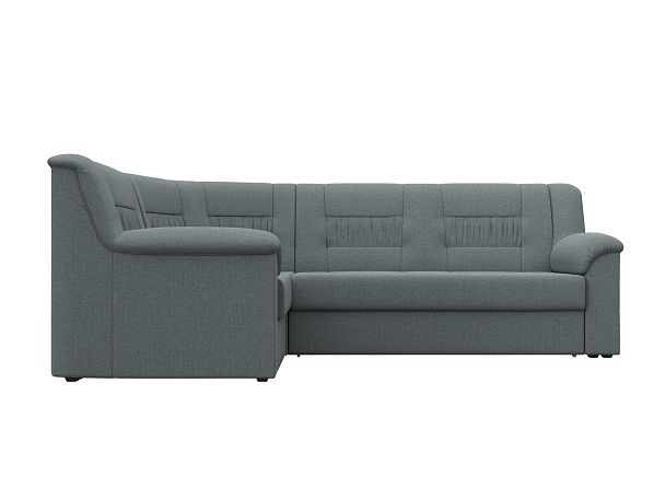 Диван угловой Карелия левый угол Рогожка серый - Вид 2