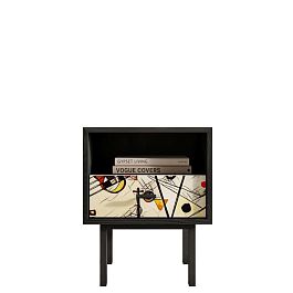 Тумбочка с нижним ящиком Emerson by Kandinsky арт EM17/Print_01 - Фото предпросмотра