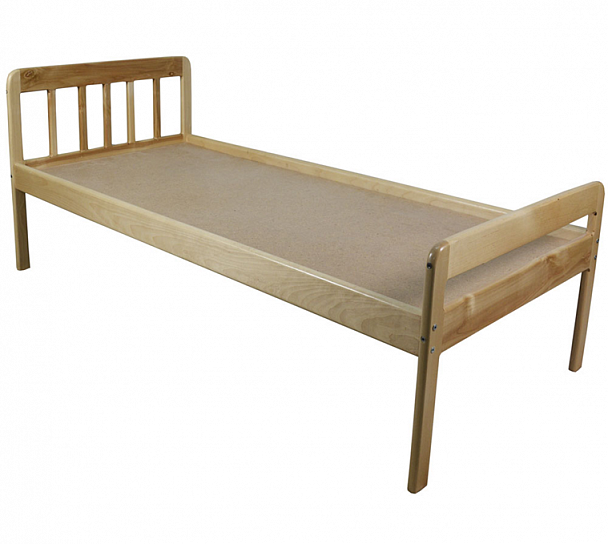 Кровать детская Соня new (массив, лак) настил фанера 4 мм, 1400 - Вид 1