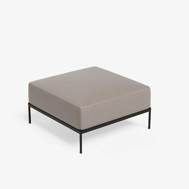 Rio Модуль без спинки РСЕ-03 Линкольн 201/Металл Черный 810*810*445 - Вид 1