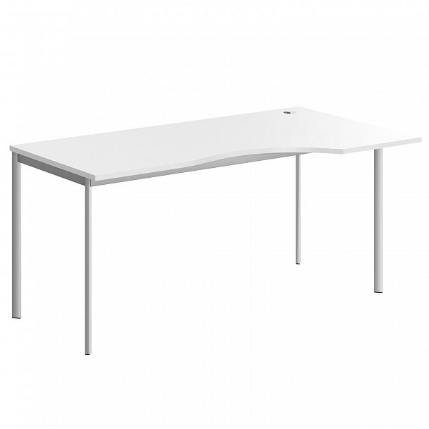 Стол "Imago S" CA-1S белый/алюминий - Вид 1