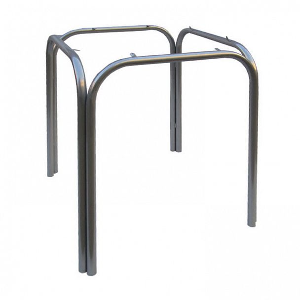 Подстолье 25х2  (двойная труба) 680х680х735 - Вид 1