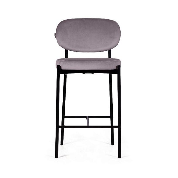 Стул полубарный Mason, бархат серый 27 - Вид 2