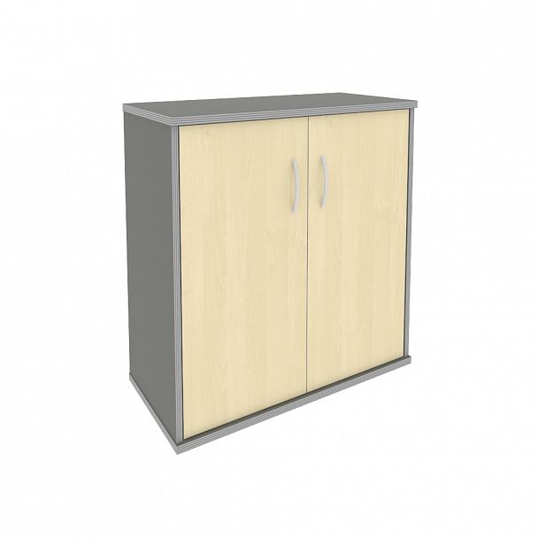 Шкаф "Riva" А.СТ-3.1 клен/металлик - Вид 1