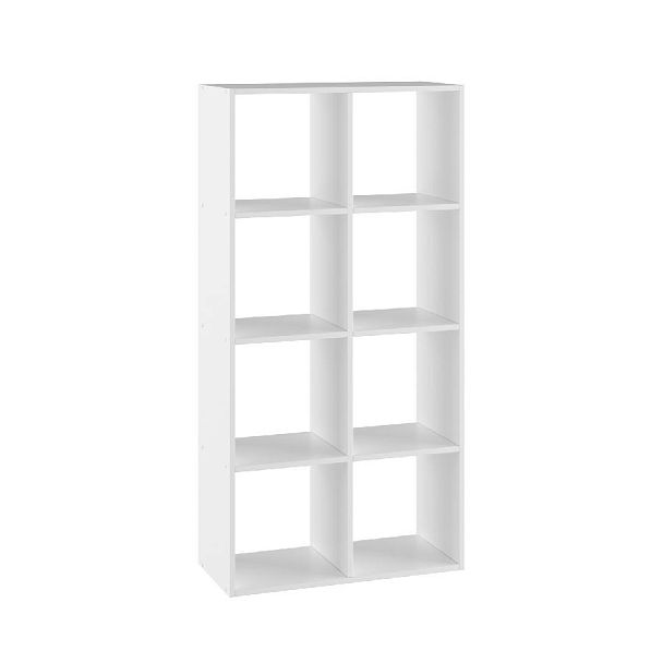 стеллаж 8 ячеек белый - Вид 1