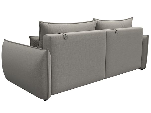 Диван прямой Лига-051 НПБ Рогожка бежевый - Вид 5