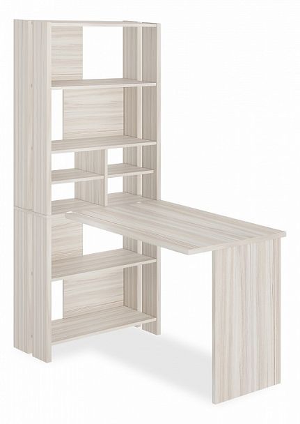 Стол компьютерный Домино Лайт СТЛ-ОВХ+С100Прям без тумбы Карамель - Вид 1