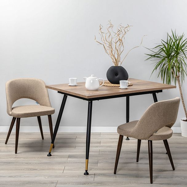 Стул Lars Сканди Браун/Тёмный Орех - Вид 5