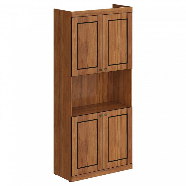 Шкаф для документов "Larex" LHC 90.5 орех тироли - Вид 1