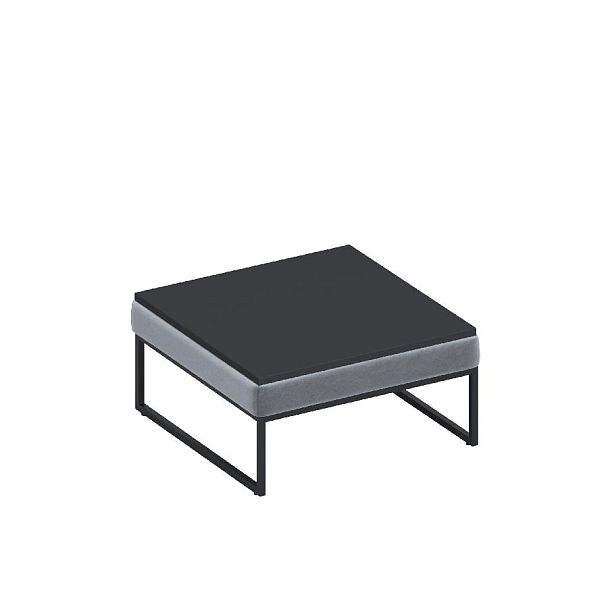 Журнальный стол, антрацит премиум Мейджик / Magic Mg/table ткань серая VL 32 - Вид 1