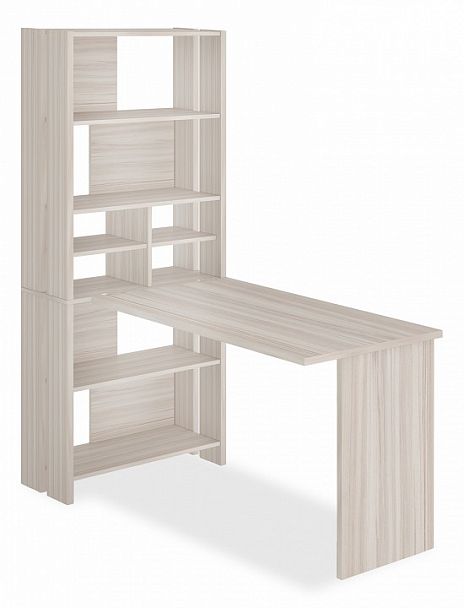 Стол компьютерный Домино Лайт СТЛ-ОВХ+С120Прям без тумбы Карамель - Вид 1