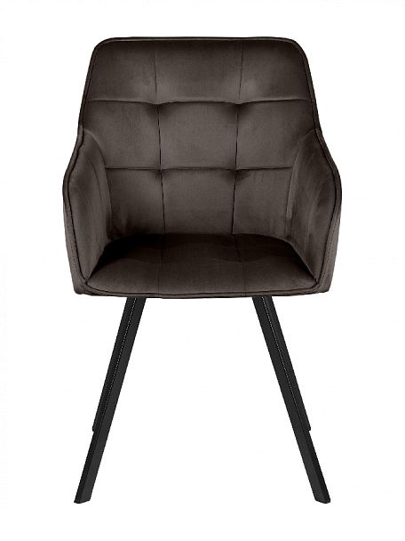 Комплект кресел поворотных Мони, Confetti stone/черный, 2 шт. - Вид 3