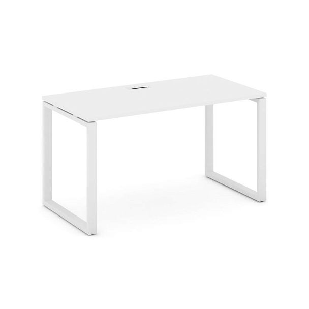Стайл Проджект Стол письменный SN-6O.SP-002 Белый/Металл Белый 1180*600*750 - Вид 1