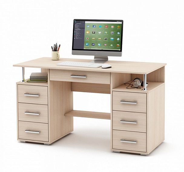 Стол письменный Амбер-8Я - Вид 1