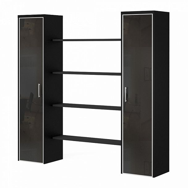 Композиция шкафов "Парламент" ПК-ПРЛ-КОМП№3-В1-1078 таксония медовая - Вид 1