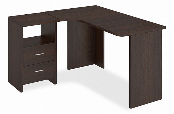 Стол письменный Домино Лайт СКЛ-Угл130 Венге левый - Вид 1
